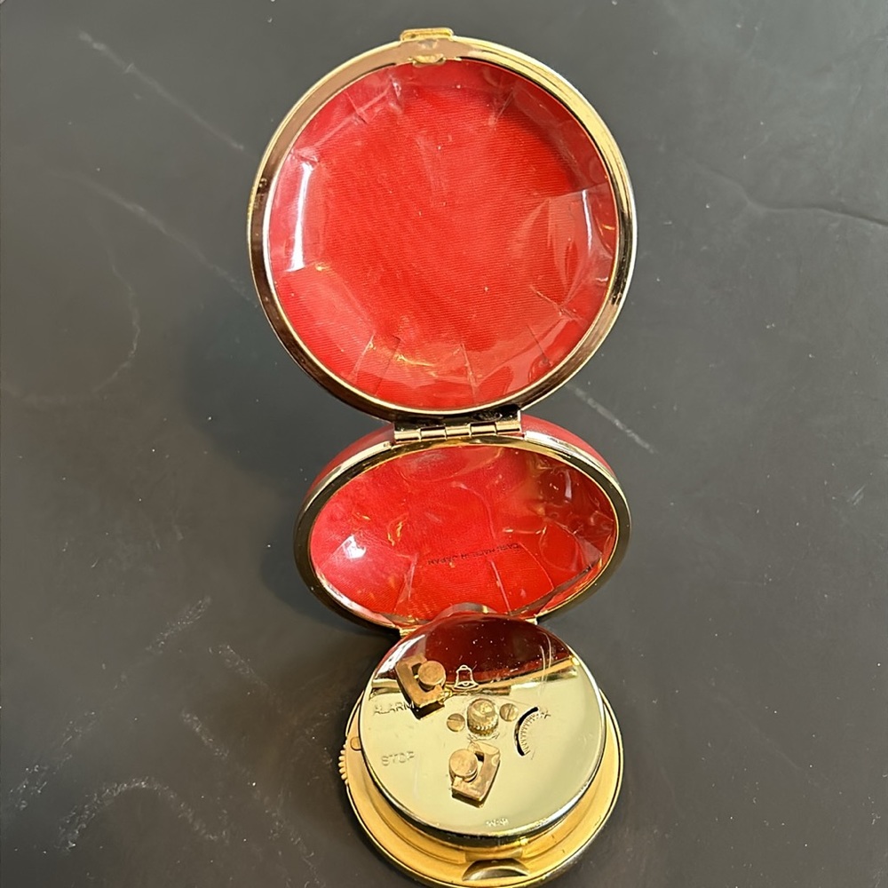 VINTAGE LINDEN ROUND CLOCK - Picture 8 of 8